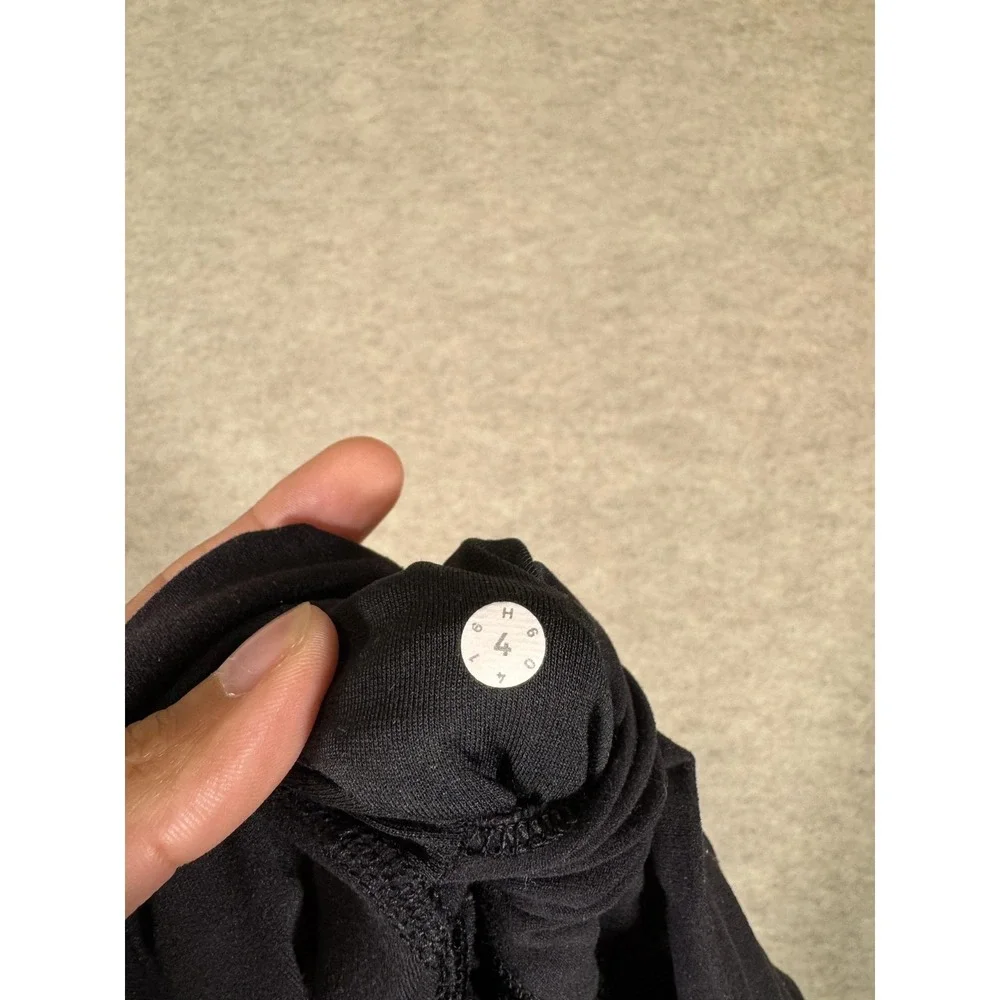 Lululemon Leggings Womens 4 Black High Rise Ankle Yoga‎ Athletic Gym Tight